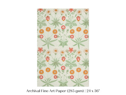 Daisy | William Morris | P285 - Single Art Prints - Piccolo Fiore Prints