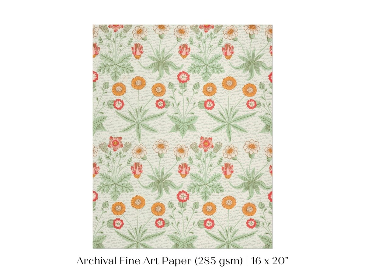 Daisy | William Morris | P285 - Single Art Prints - Piccolo Fiore Prints