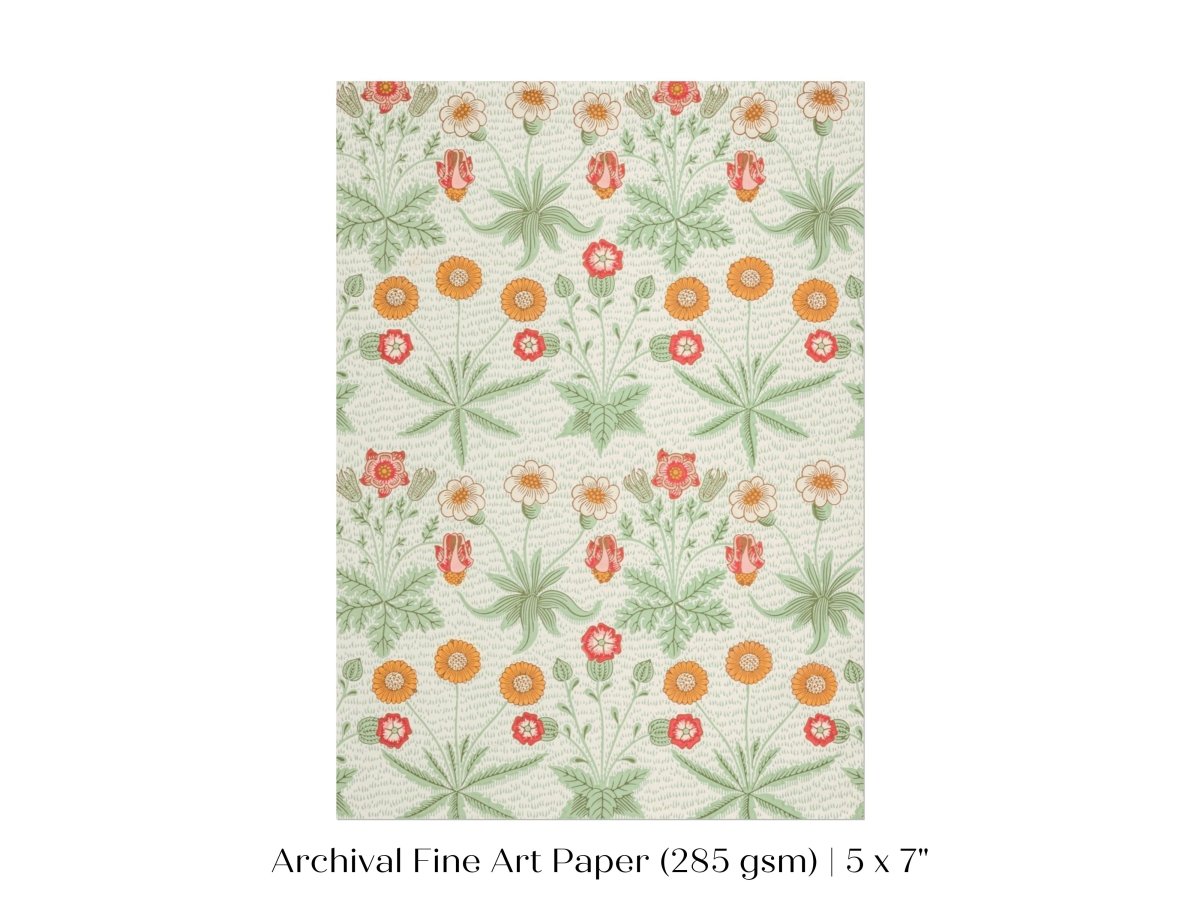 Daisy | William Morris | P285 - Single Art Prints - Piccolo Fiore Prints