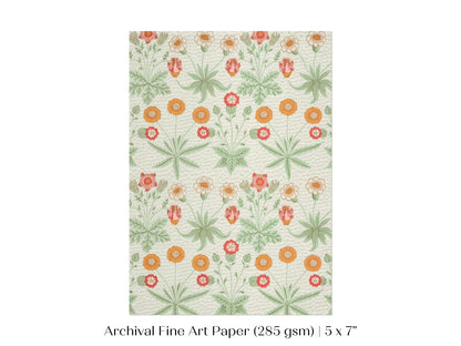 Daisy | William Morris | P285 - Single Art Prints - Piccolo Fiore Prints