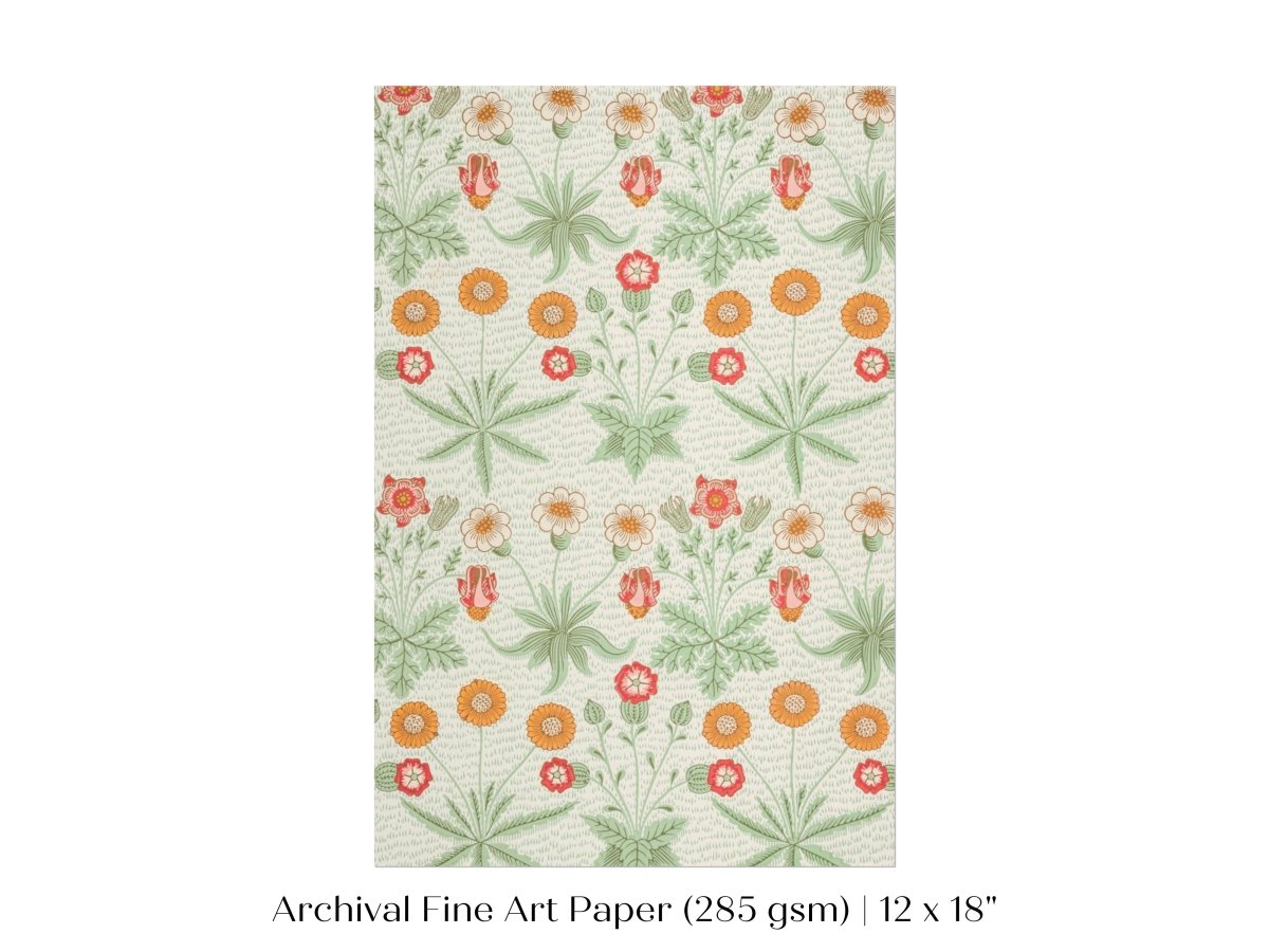 Daisy | William Morris | P285 - Single Art Prints - Piccolo Fiore Prints