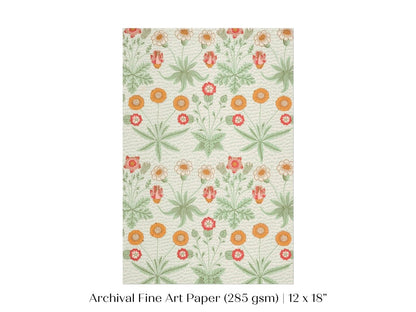 Daisy | William Morris | P285 - Single Art Prints - Piccolo Fiore Prints