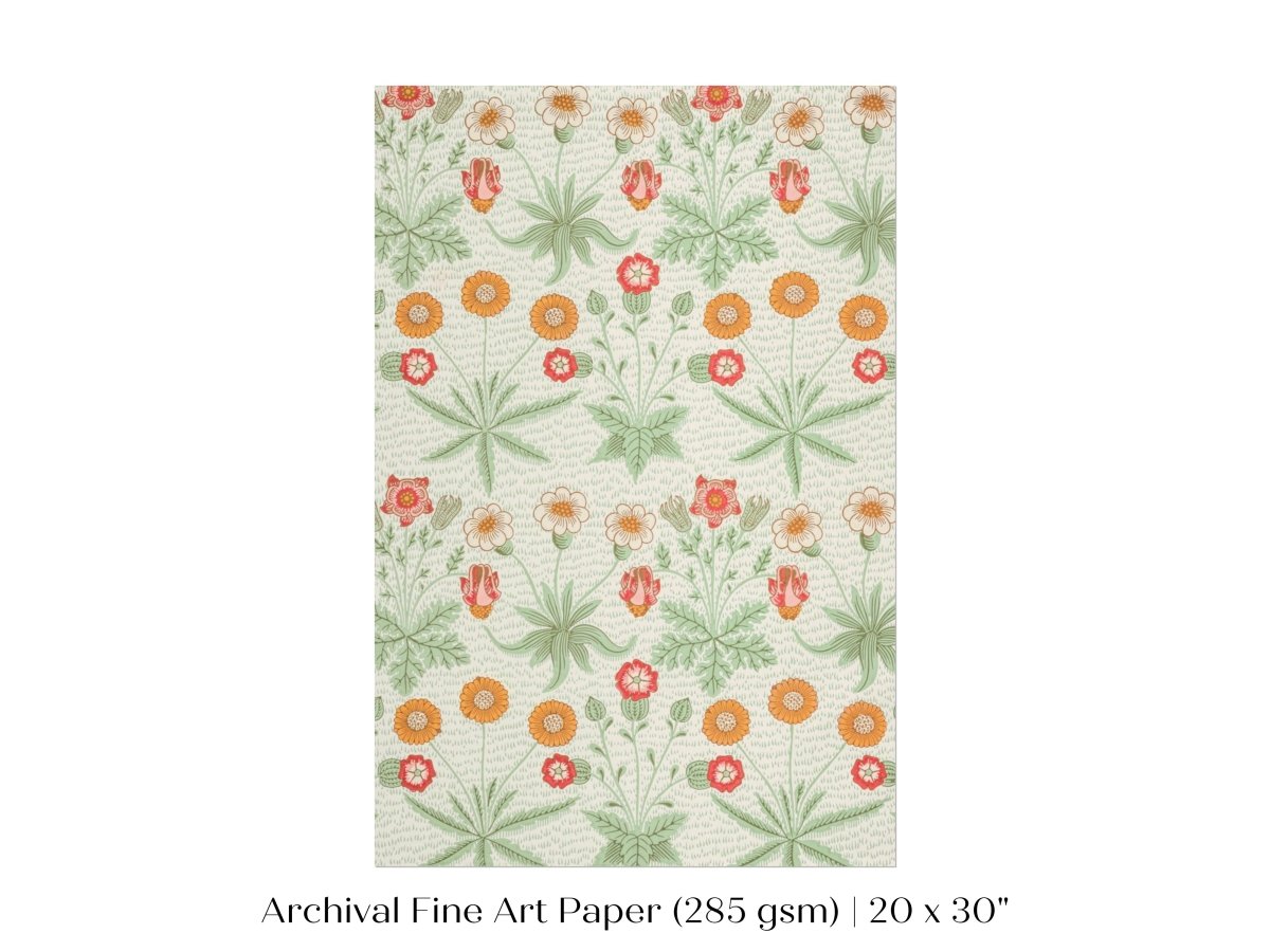 Daisy | William Morris | P285 - Single Art Prints - Piccolo Fiore Prints