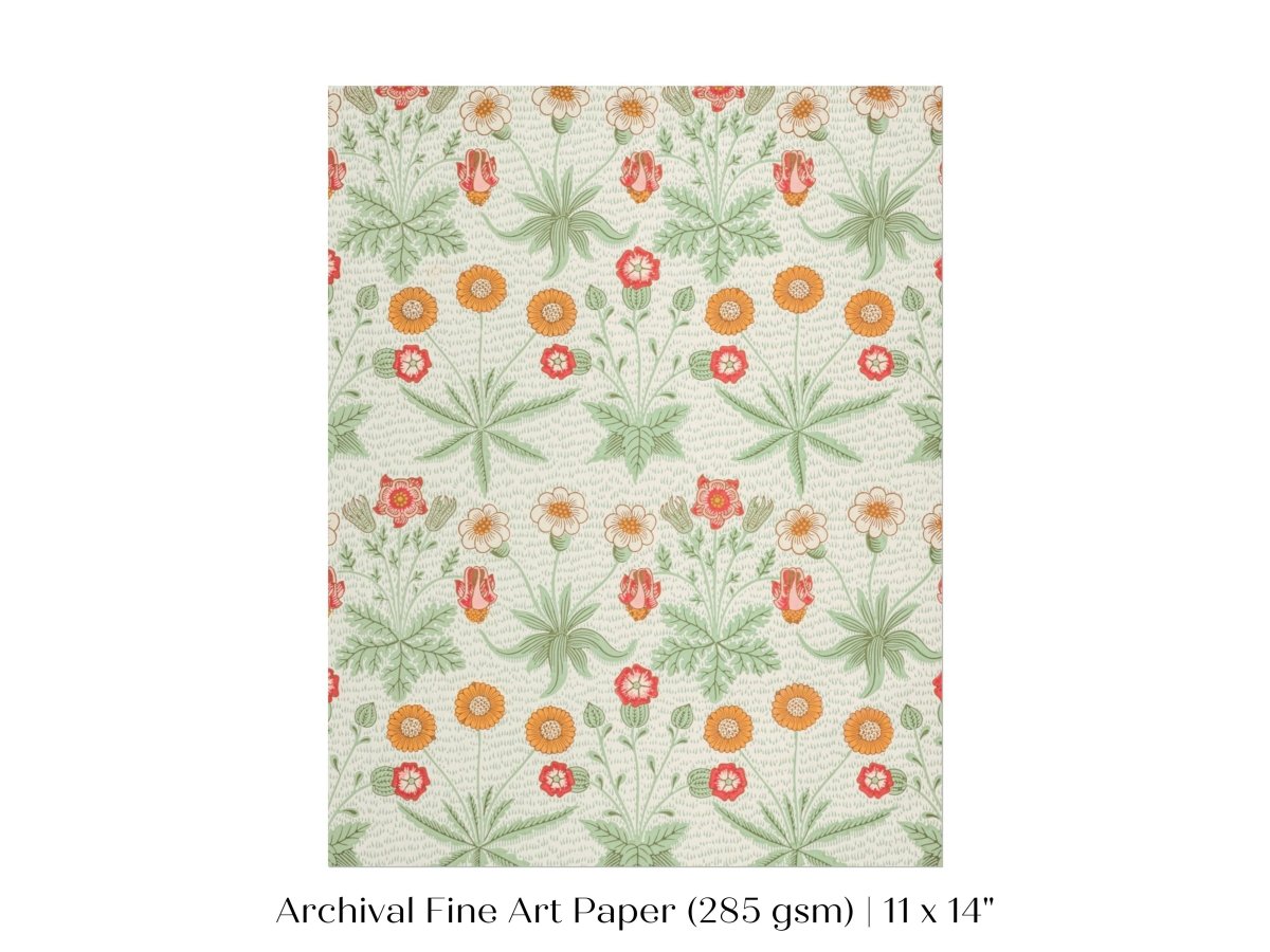Daisy | William Morris | P285 - Single Art Prints - Piccolo Fiore Prints