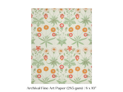 Daisy | William Morris | P285 - Single Art Prints - Piccolo Fiore Prints