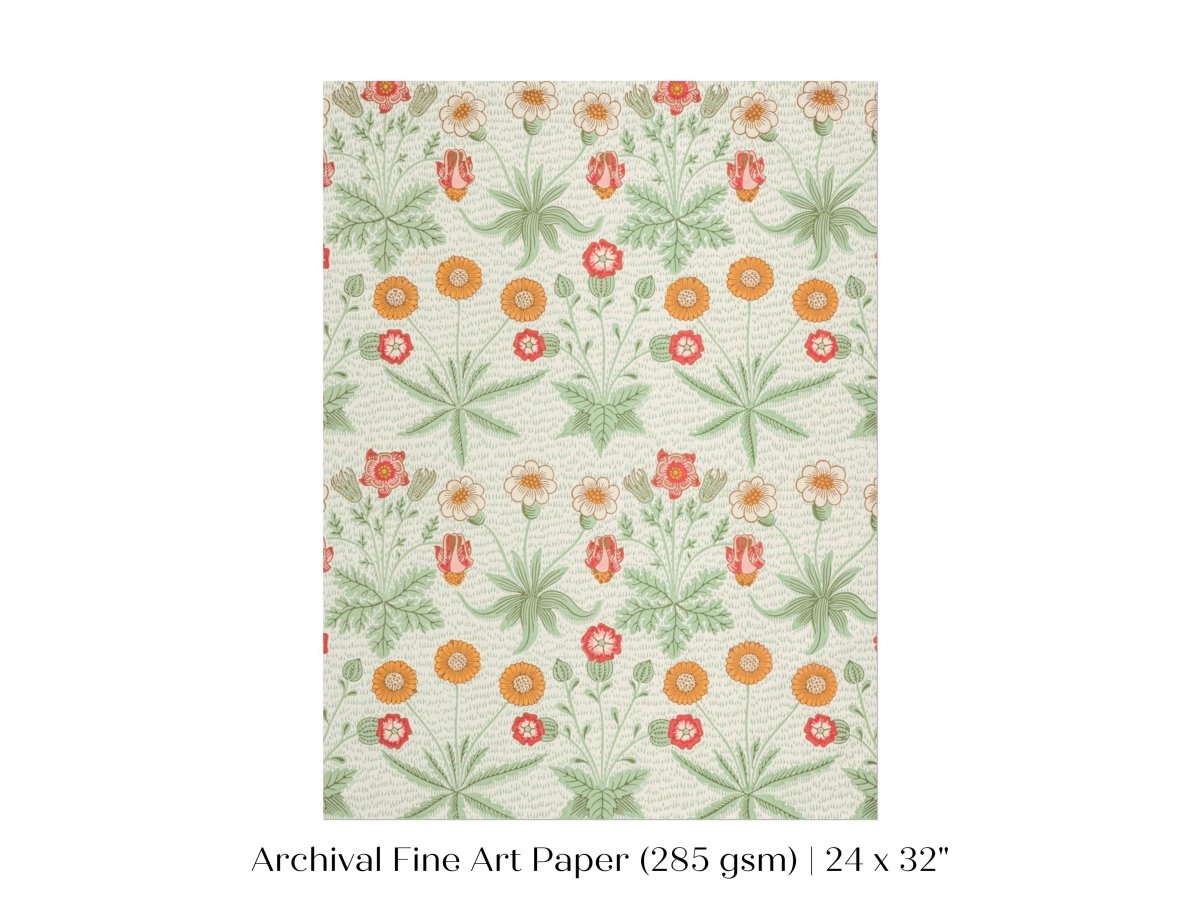 Daisy | William Morris | P285 - Single Art Prints - Piccolo Fiore Prints