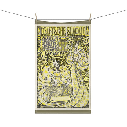Delft Salad Oil | Tea Towel - Tea Towel - Piccolo Fiore Prints