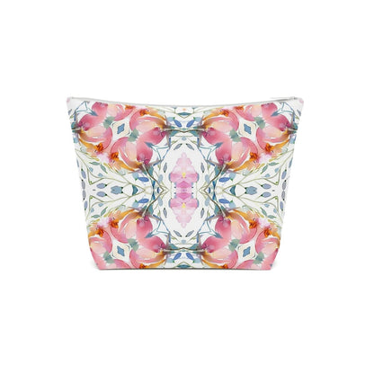 Delicate Diamond Bloom | Cotton Cosmetic Bag - Cotton Cosmetic Bag - Piccolo Fiore Prints