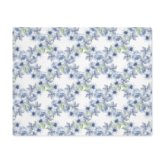 Diamond Bouquet in White | Placemat - Cotton Twill Placemat - Piccolo Fiore Prints