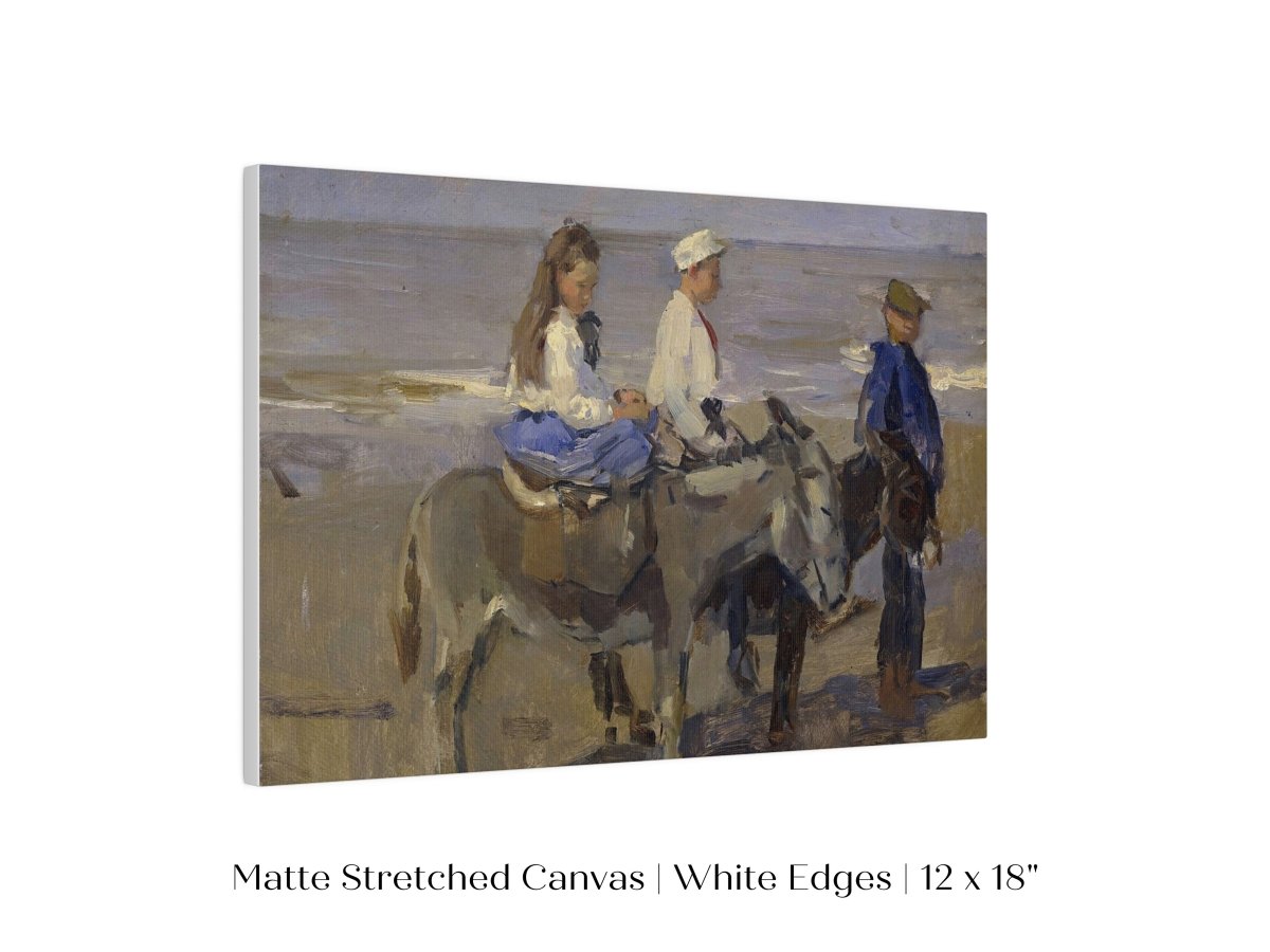 Donkey Ride | P423 - Single Art Prints - Piccolo Fiore Prints