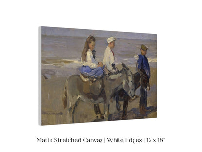Donkey Ride | P423 - Single Art Prints - Piccolo Fiore Prints