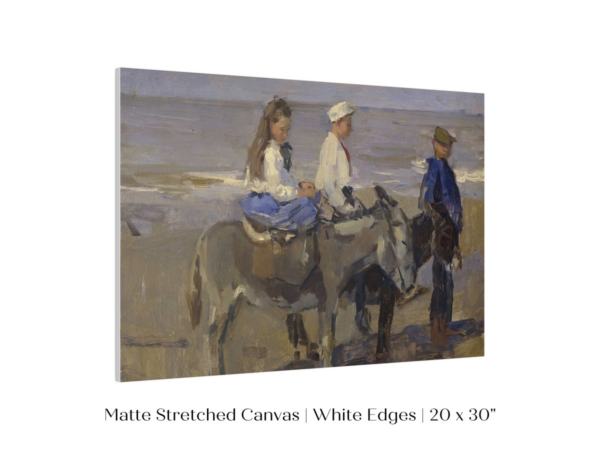 Donkey Ride | P423 - Single Art Prints - Piccolo Fiore Prints