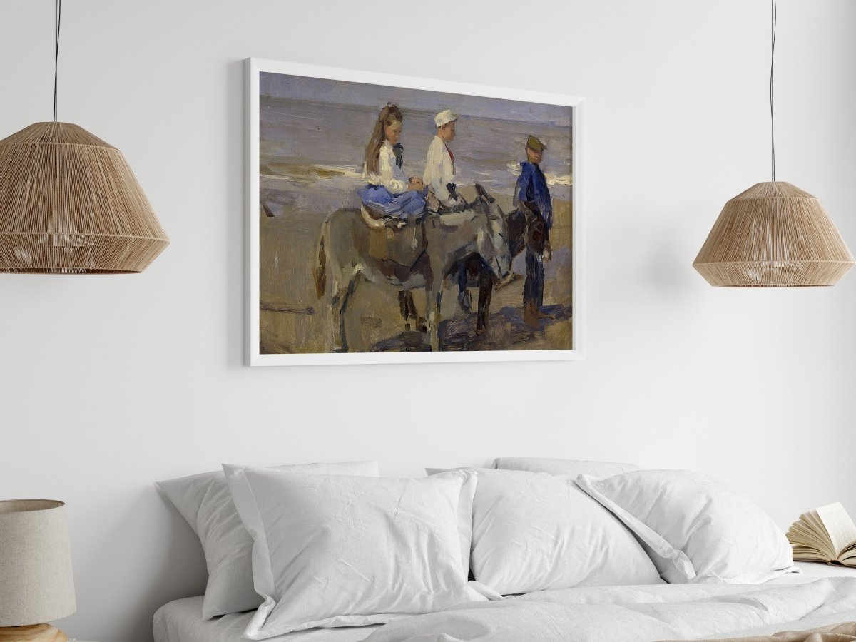 Donkey Ride | P423 - Single Art Prints - Piccolo Fiore Prints