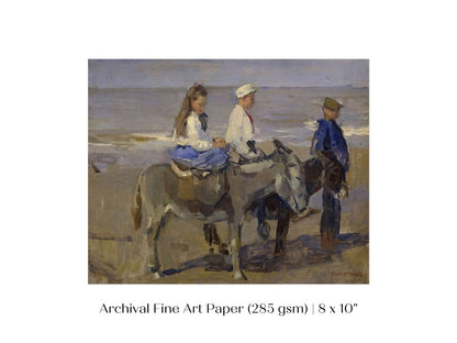 Donkey Ride | P423 - Single Art Prints - Piccolo Fiore Prints