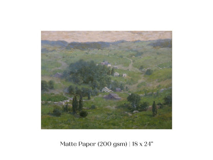 Early Summer Landscape | P198 - Single Art Prints - Piccolo Fiore Prints