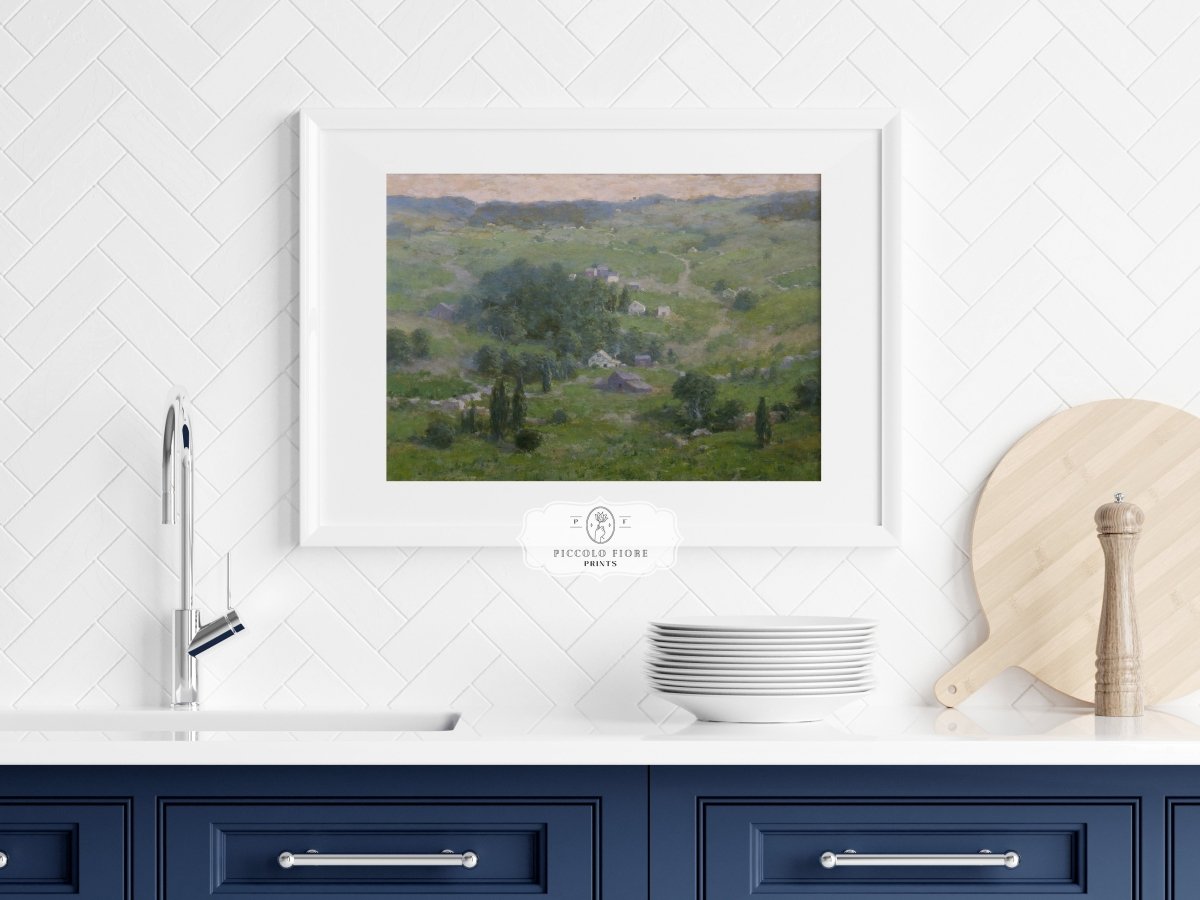 Early Summer Landscape | P198 - Single Art Prints - Piccolo Fiore Prints