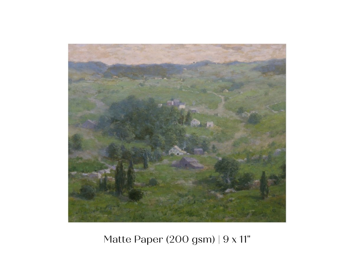 Early Summer Landscape | P198 - Single Art Prints - Piccolo Fiore Prints