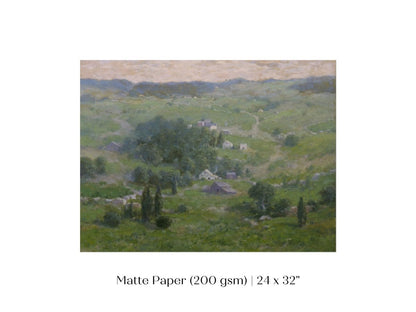 Early Summer Landscape | P198 - Single Art Prints - Piccolo Fiore Prints