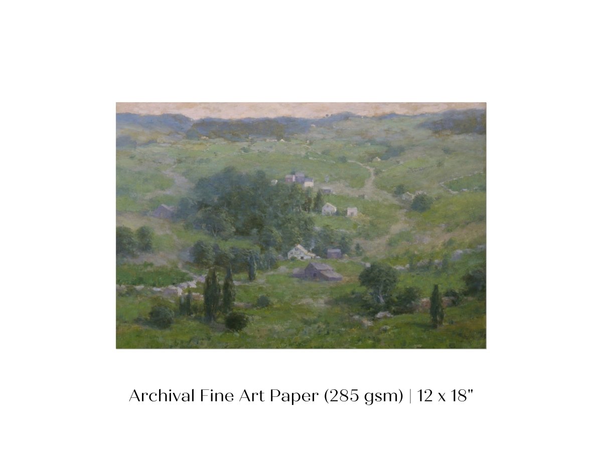 Early Summer Landscape | P198 - Single Art Prints - Piccolo Fiore Prints