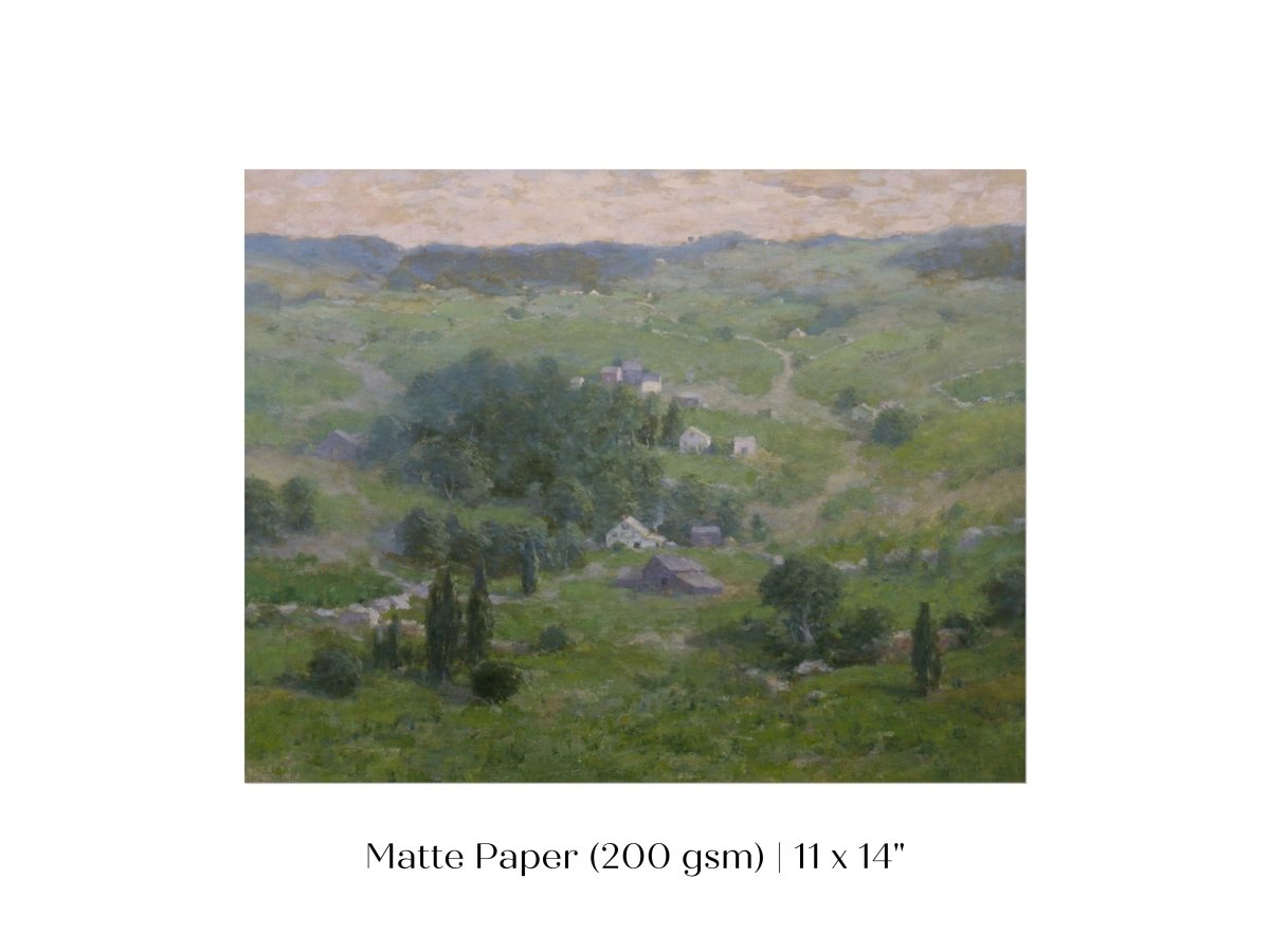 Early Summer Landscape | P198 - Single Art Prints - Piccolo Fiore Prints