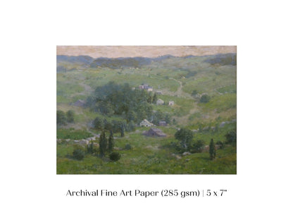 Early Summer Landscape | P198 - Single Art Prints - Piccolo Fiore Prints