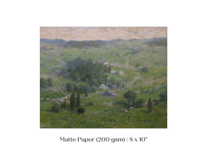 Early Summer Landscape | P198 - Single Art Prints - Piccolo Fiore Prints
