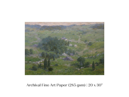 Early Summer Landscape | P198 - Single Art Prints - Piccolo Fiore Prints