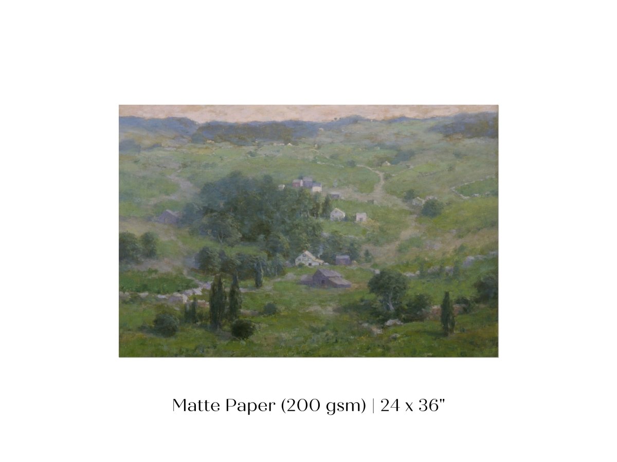 Early Summer Landscape | P198 - Single Art Prints - Piccolo Fiore Prints