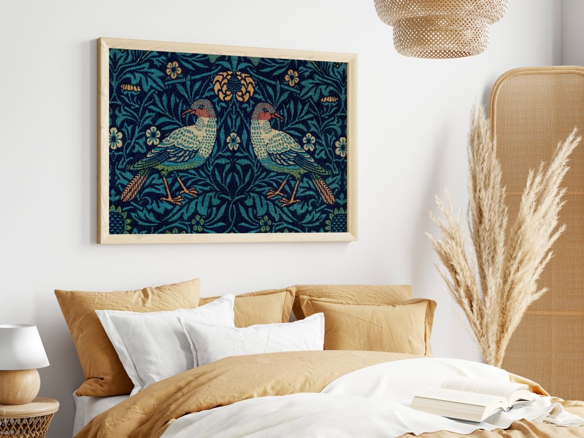 Eclectic Dark Navy Blue Wall Art | Gallery Wall Set | 7 Prints | S9 - 8.5 - Gallery Wall Set - Piccolo Fiore Prints
