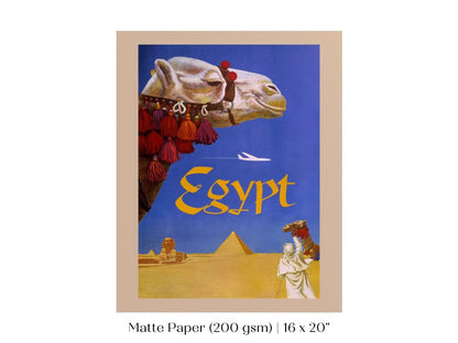 Egypt TWA Travel Advertisement | P704 - Single Art Prints - Piccolo Fiore Prints