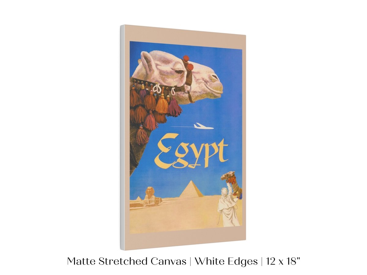 Egypt TWA Travel Advertisement | P704 - Single Art Prints - Piccolo Fiore Prints
