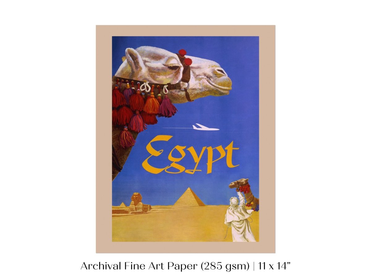 Egypt TWA Travel Advertisement | P704 - Single Art Prints - Piccolo Fiore Prints