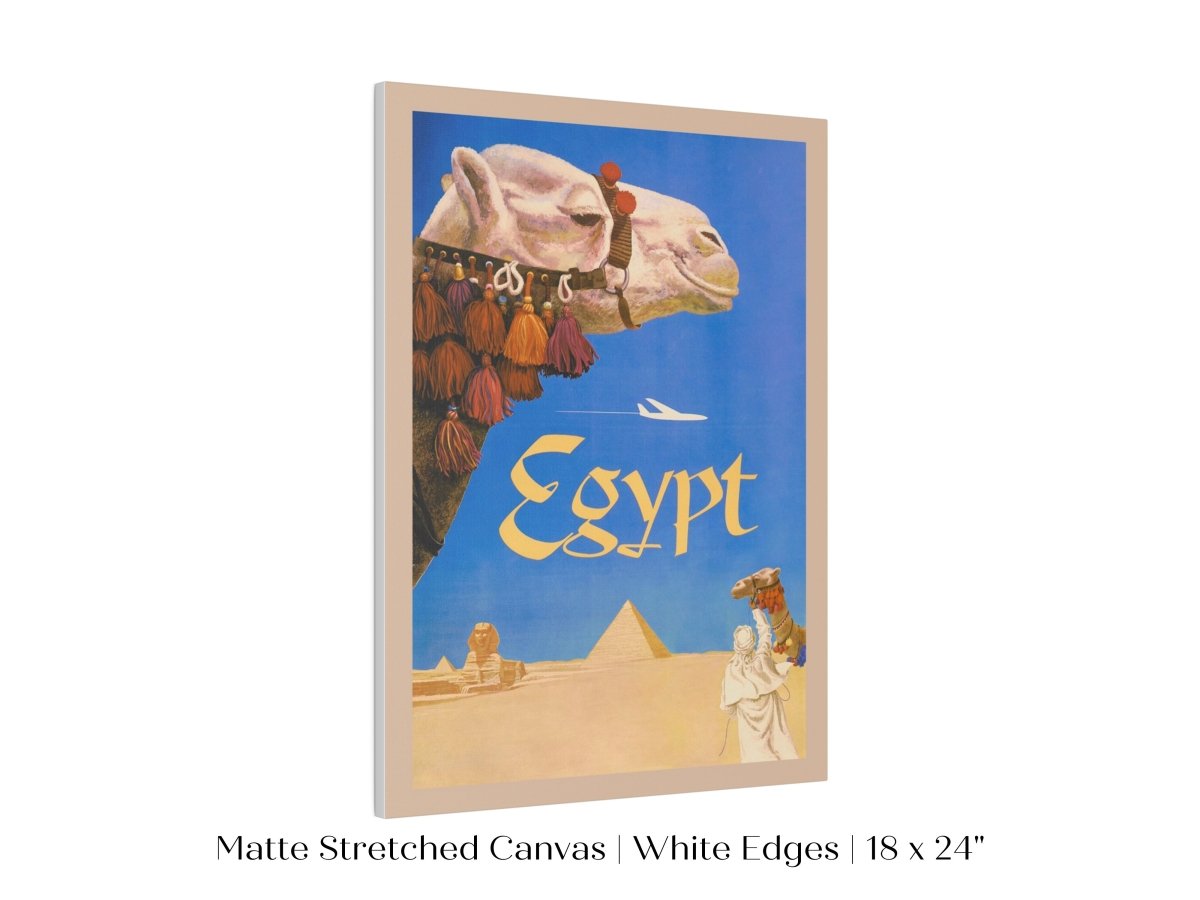 Egypt TWA Travel Advertisement | P704 - Single Art Prints - Piccolo Fiore Prints