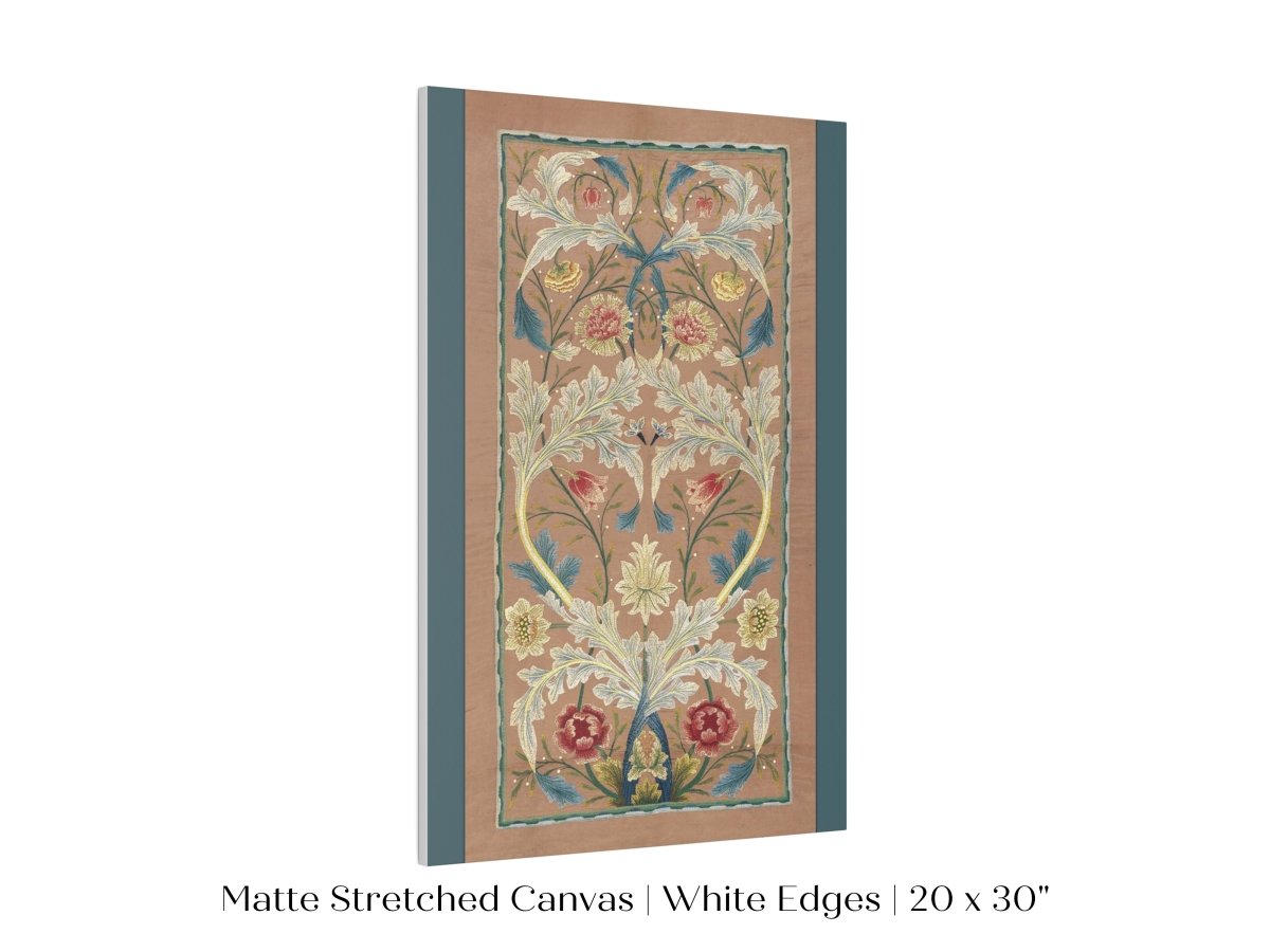 Embroidered Panel | P436 - Single Art Prints - Piccolo Fiore Prints
