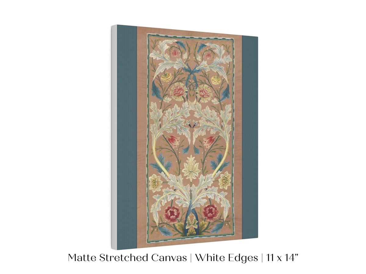 Embroidered Panel | P436 - Single Art Prints - Piccolo Fiore Prints