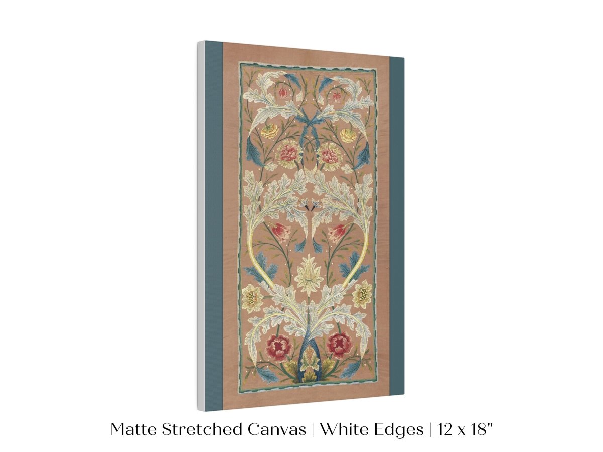 Embroidered Panel | P436 - Single Art Prints - Piccolo Fiore Prints