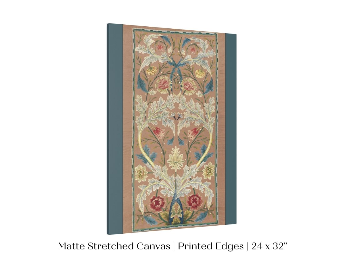 Embroidered Panel | P436 - Single Art Prints - Piccolo Fiore Prints