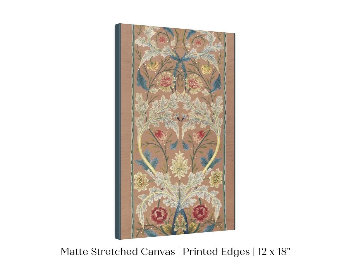 Embroidered Panel | P436 - Single Art Prints - Piccolo Fiore Prints