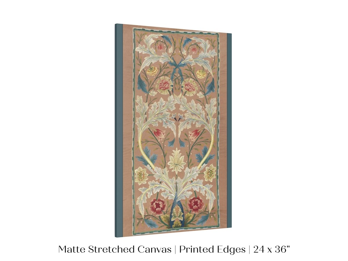 Embroidered Panel | P436 - Single Art Prints - Piccolo Fiore Prints