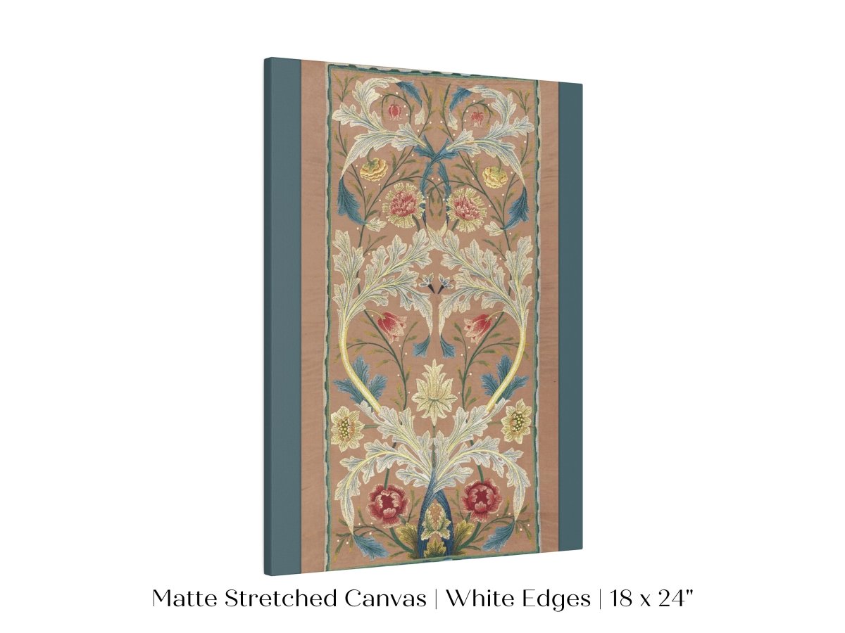 Embroidered Panel | P436 - Single Art Prints - Piccolo Fiore Prints