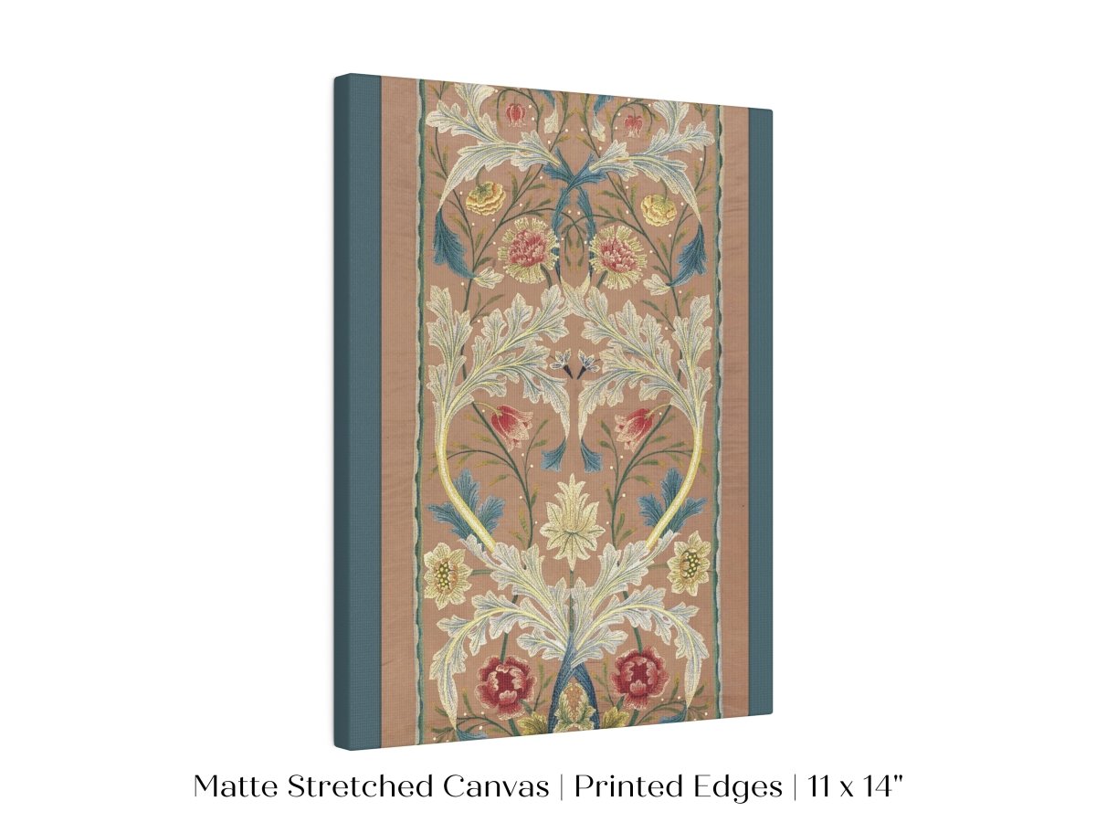 Embroidered Panel | P436 - Single Art Prints - Piccolo Fiore Prints