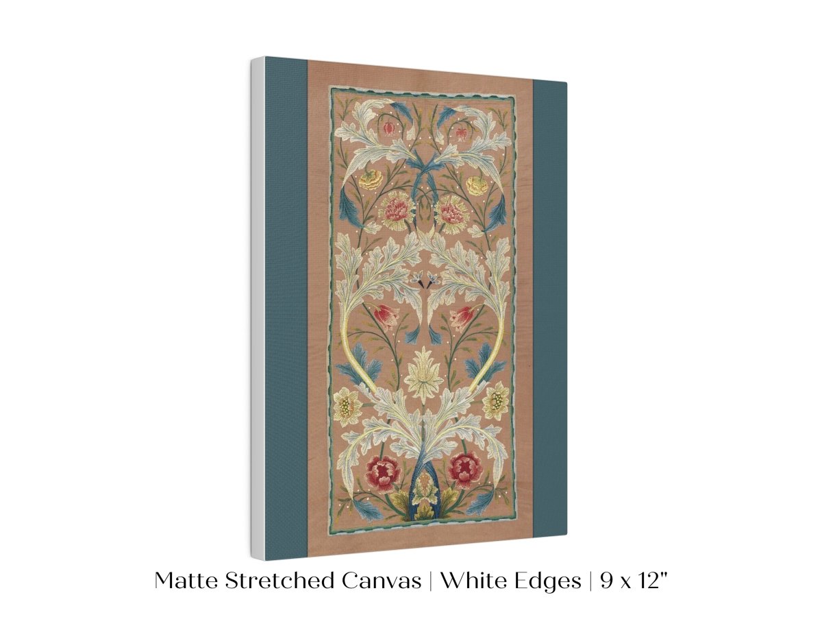 Embroidered Panel | P436 - Single Art Prints - Piccolo Fiore Prints