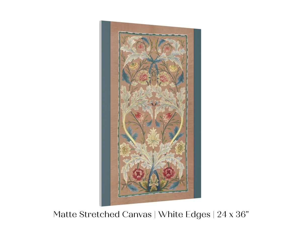 Embroidered Panel | P436 - Single Art Prints - Piccolo Fiore Prints