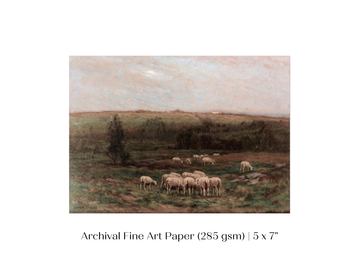 Evening After a Shower | P393 - Single Art Prints - Piccolo Fiore Prints