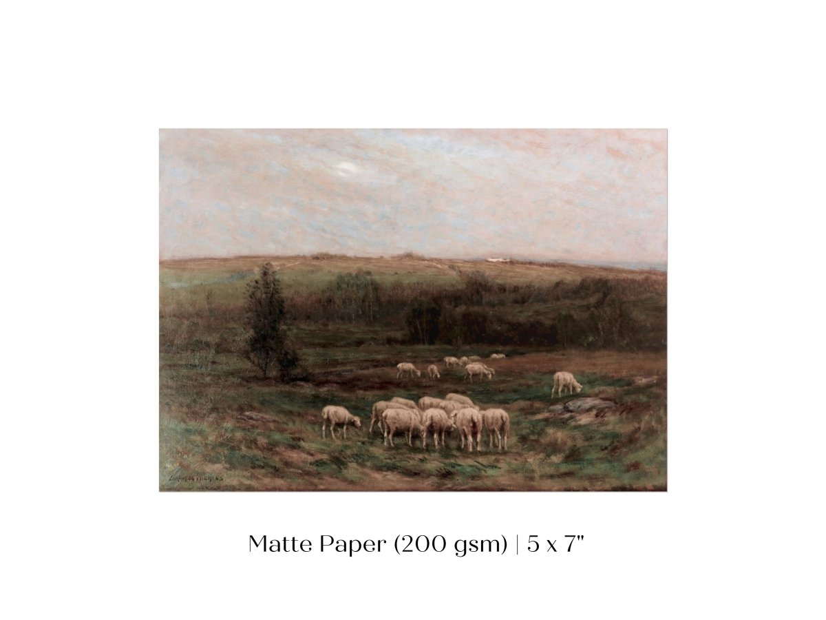 Evening After a Shower | P393 - Single Art Prints - Piccolo Fiore Prints