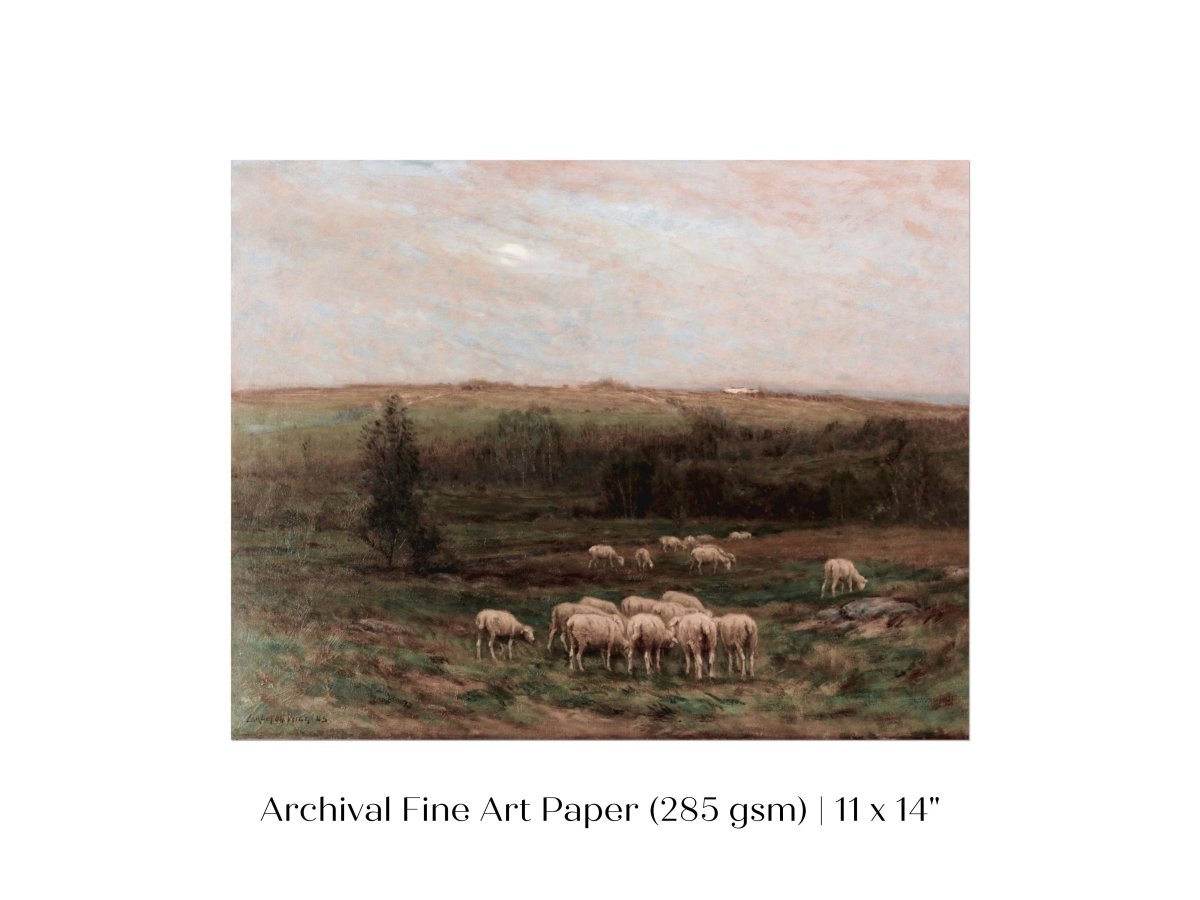 Evening After a Shower | P393 - Single Art Prints - Piccolo Fiore Prints