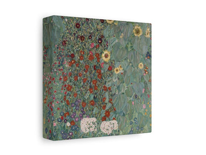 Farm Garden with Sunflowers | P383 - Single Square Art Prints - Piccolo Fiore Prints