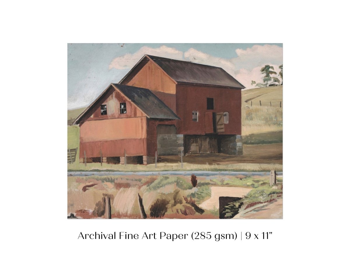 Farmhouse | P370 - Single Art Prints - Piccolo Fiore Prints