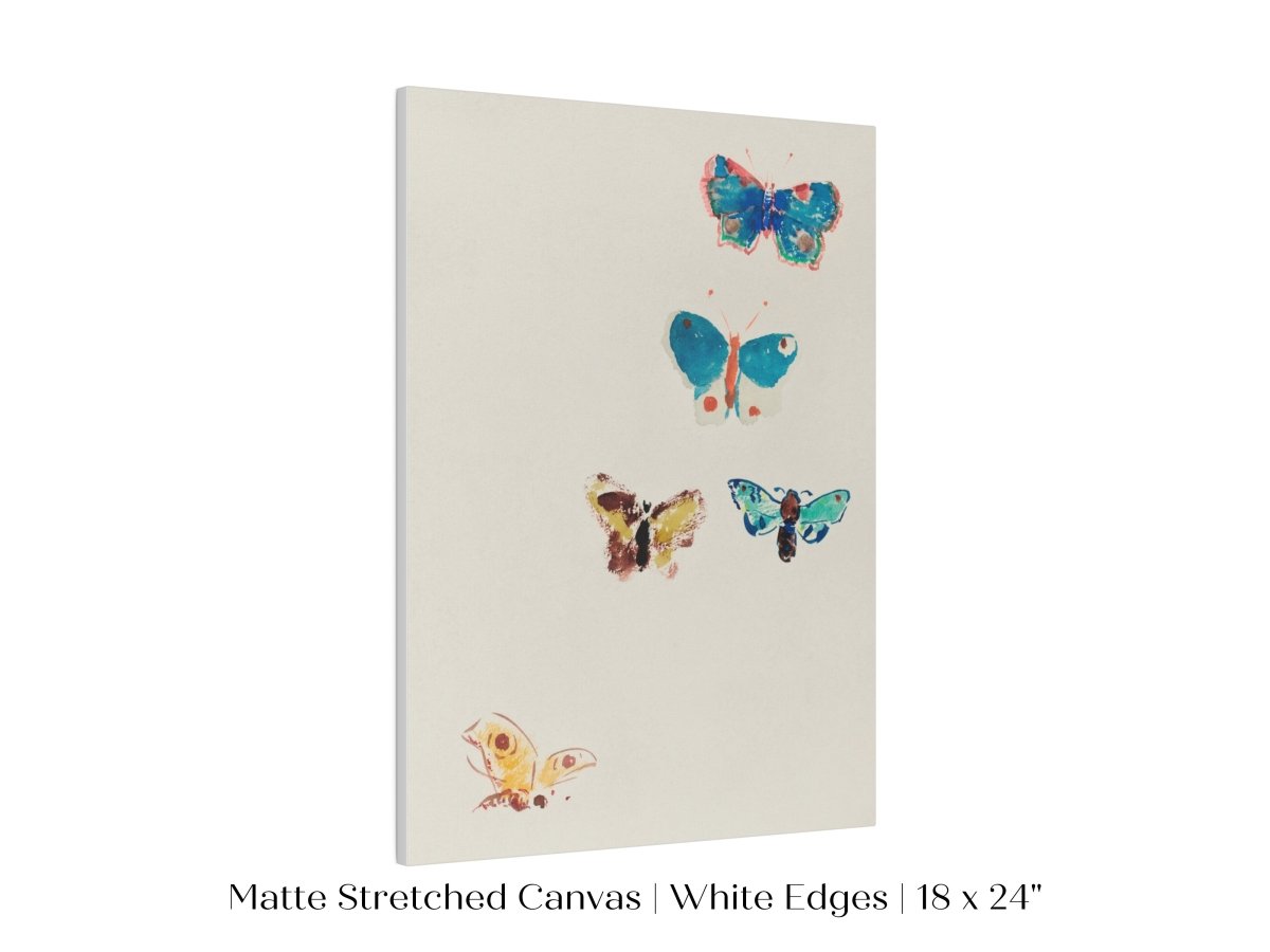 Five Butterflies | P33 - Single Art Prints - Piccolo Fiore Prints