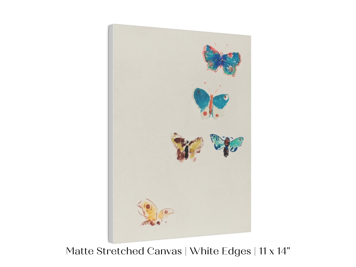 Five Butterflies | P33 - Single Art Prints - Piccolo Fiore Prints